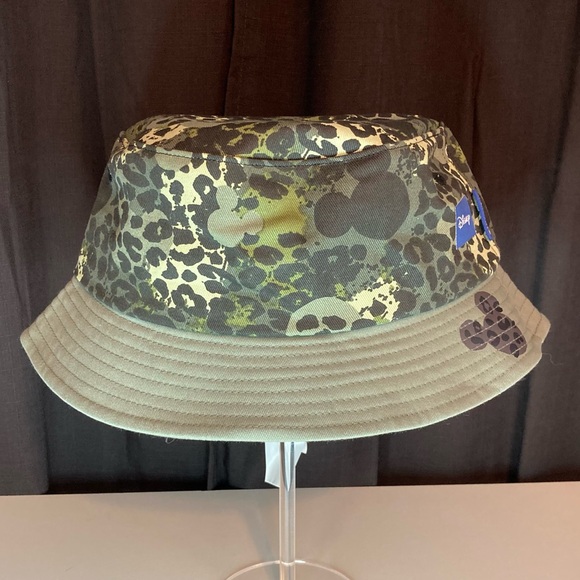 Disney Other - Disney Parks Mickey Animal Print Spirit Jersey Bucket Hat